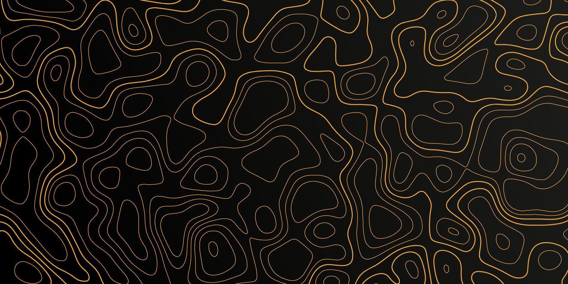 Contemporary abstract design featuring smooth lines and patterns on a dark background vector