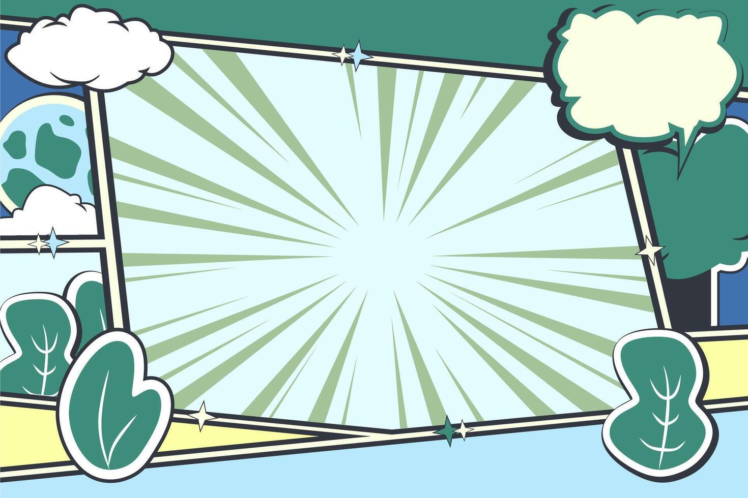 Environment and Nature Theme vector