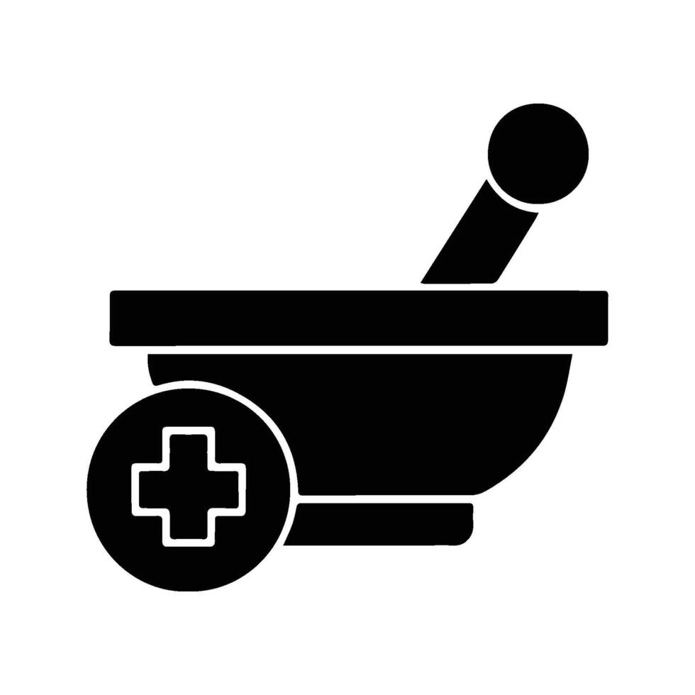 Herbal Bowl Icon. vector