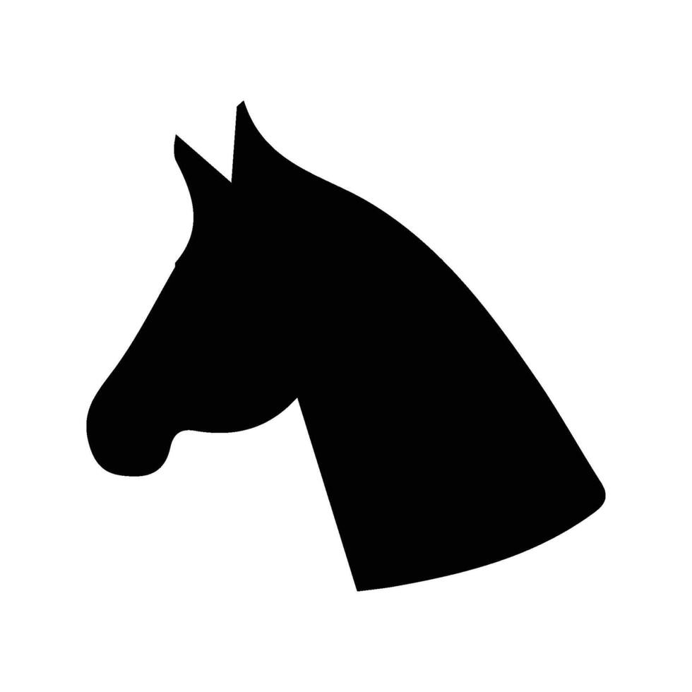 Horse Pawn Icon. vector