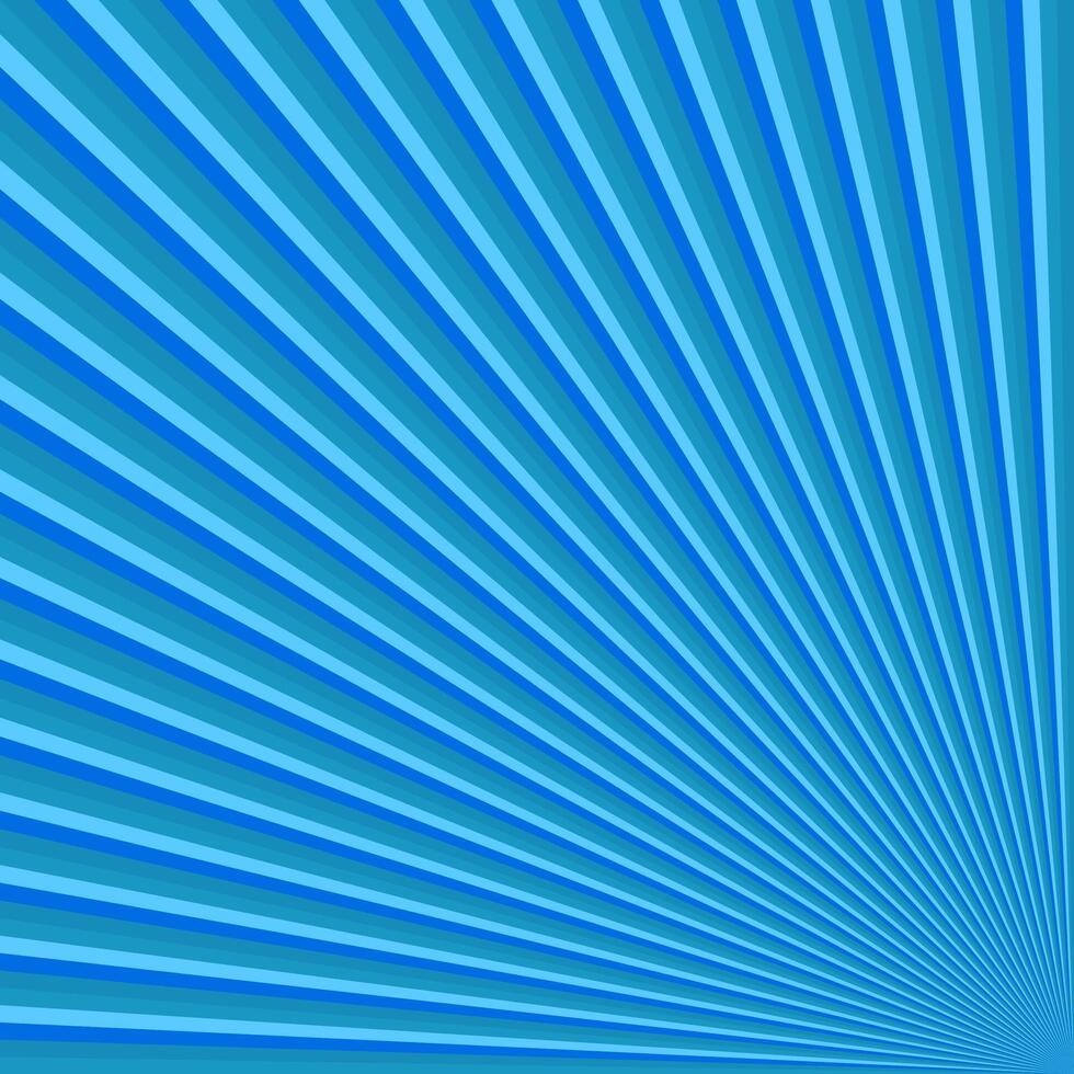 Geometric blue star burst background design - abstract illustration vector