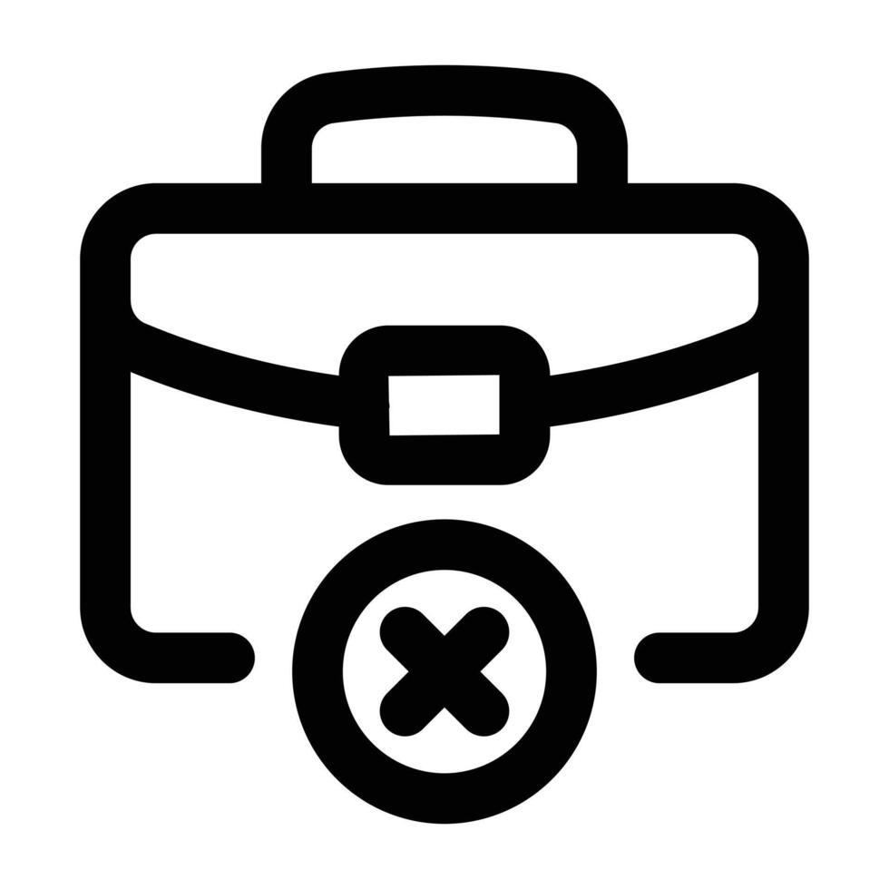 Simple Fired outline icon. The icon can be used for websites, print templates, presentation templates, illustrations, etc vector