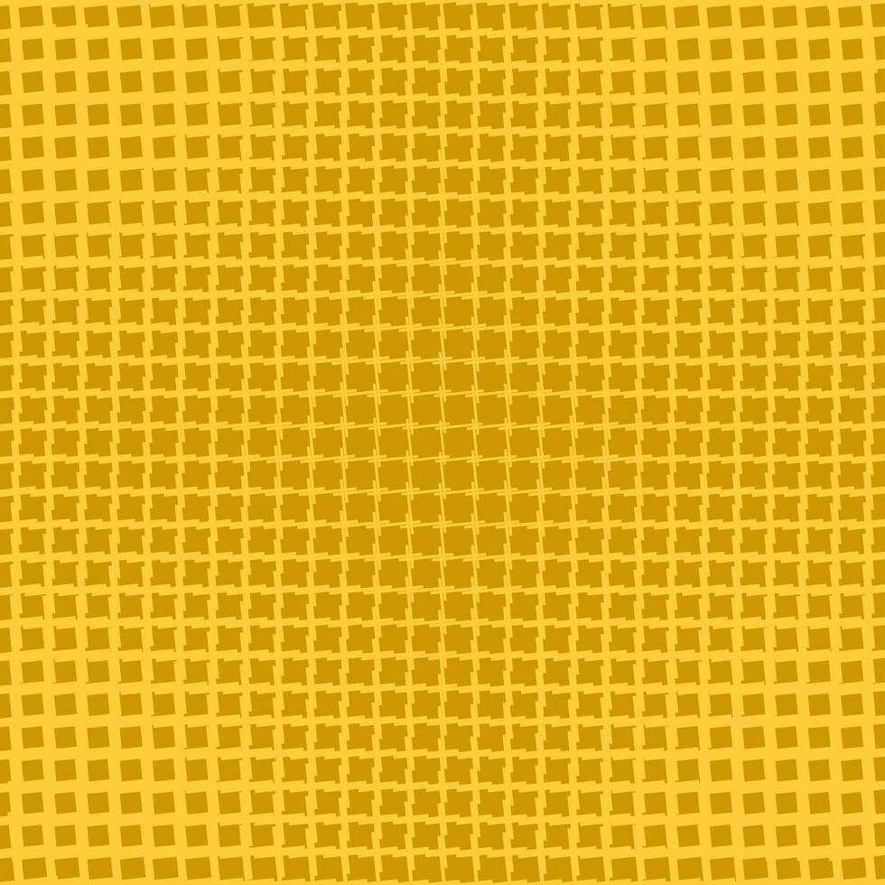 Yellow abstract halftone line pattern background template vector