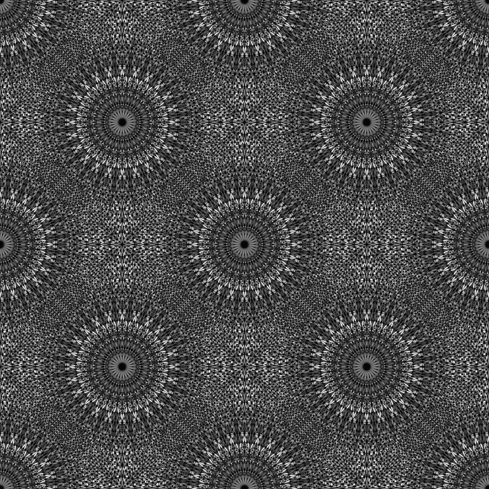 Oriental abstract bohemian stone mandala mosaic pattern background art vector