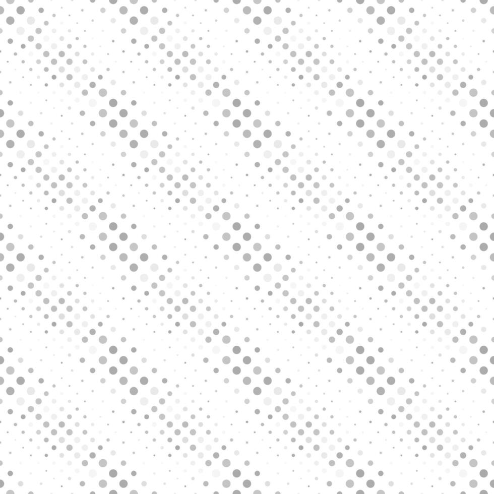 Black and white seamless dot pattern background design vector