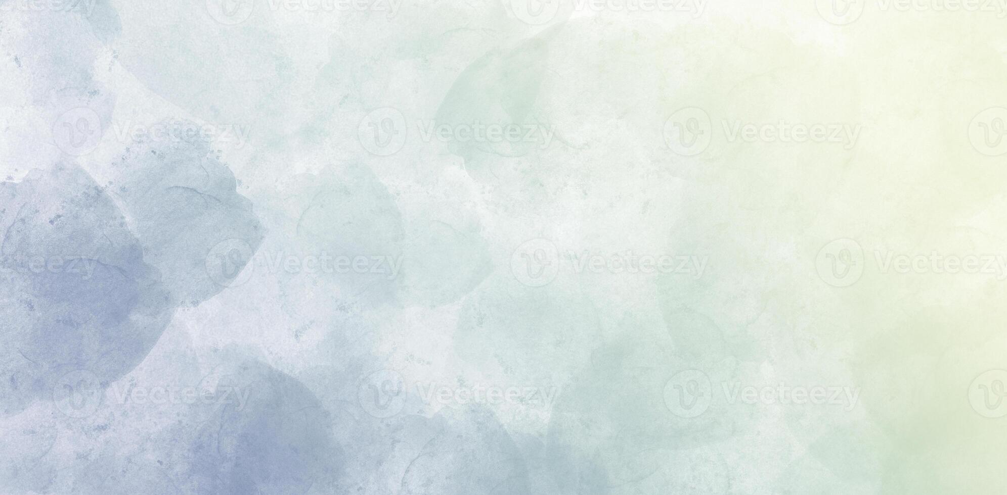 blue cream watercolor blend with soft light artistic strokes and subtle modern background style photo
