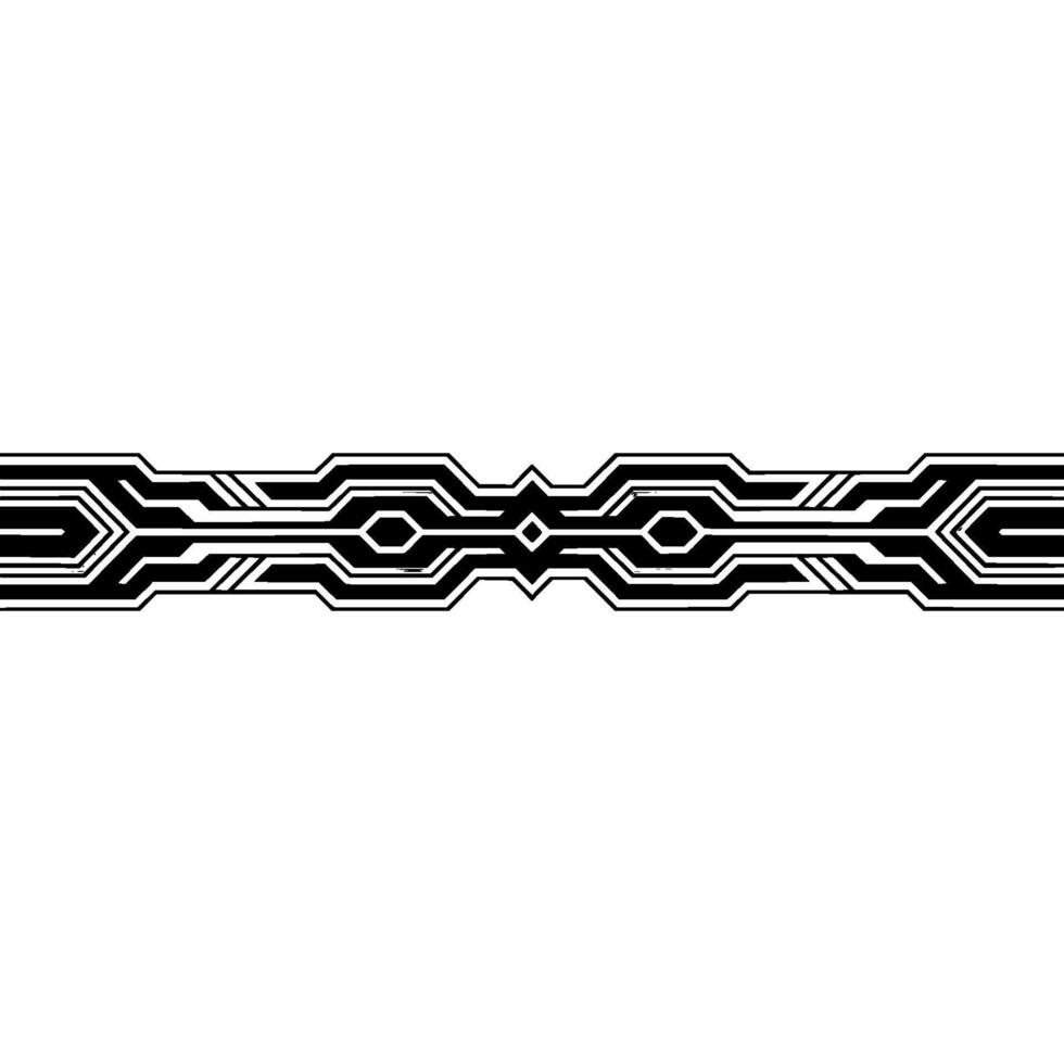 Abstract Tech Band Geometric on Gradient Background vector