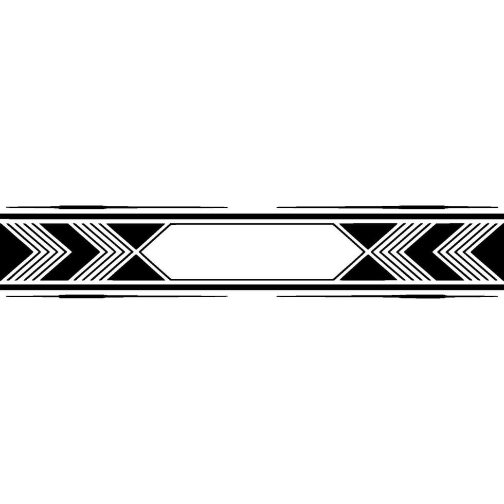 Geometric Minimalist Banner In Black And White vector
