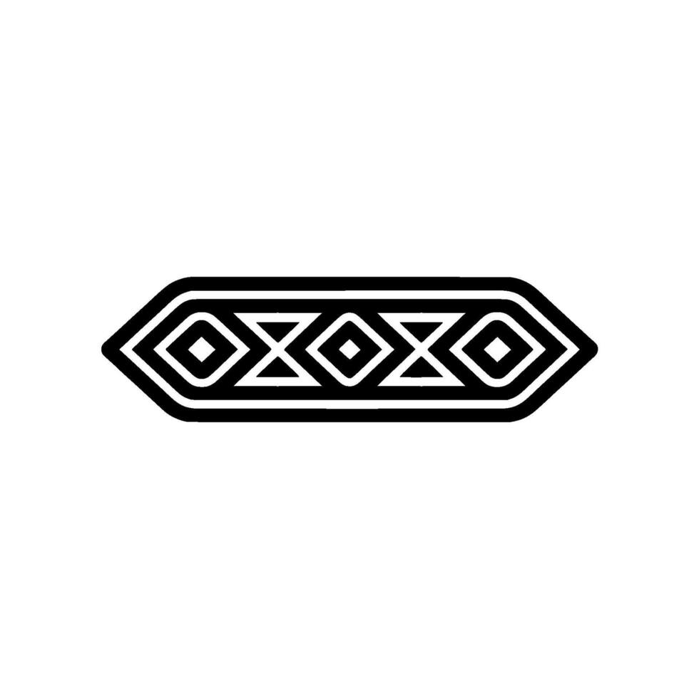 Geometric Black White Ornament, Minimalist , Repeatable Pattern vector