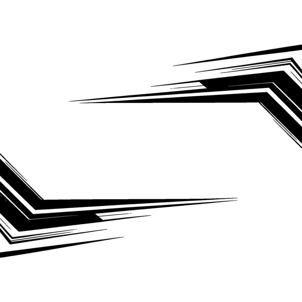 Abstract Geometric with Black Lines on a Grayscale Background vector