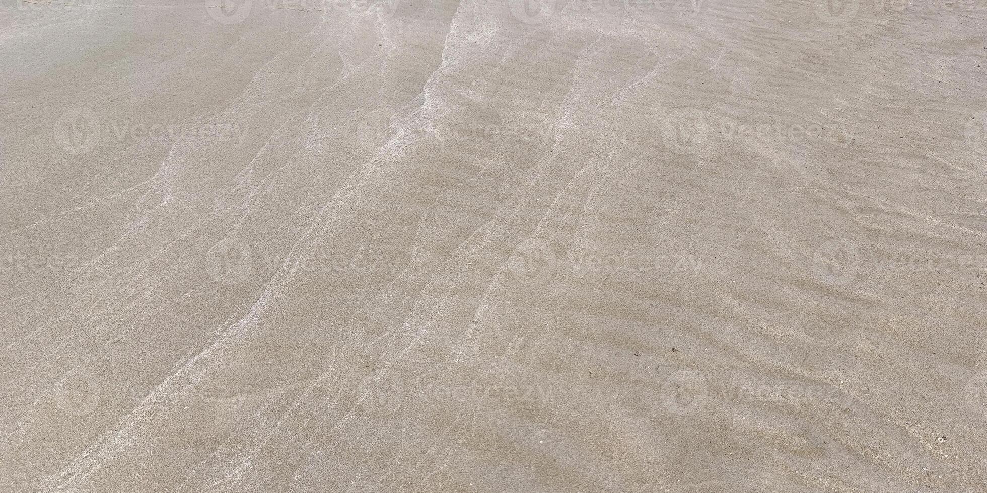 Calm water ripples on sand beach. Sea wave motion background wallpaper. Travel holiday summer photo