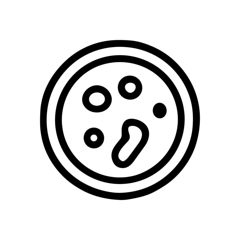 Delicious pepperoni pizza with thin crust. Icon symbol illustration vector