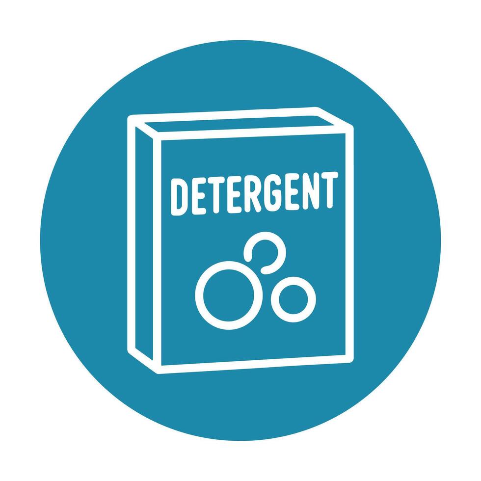 Laundry Detergent Box Icon Graphic. Icon symbol illustration vector