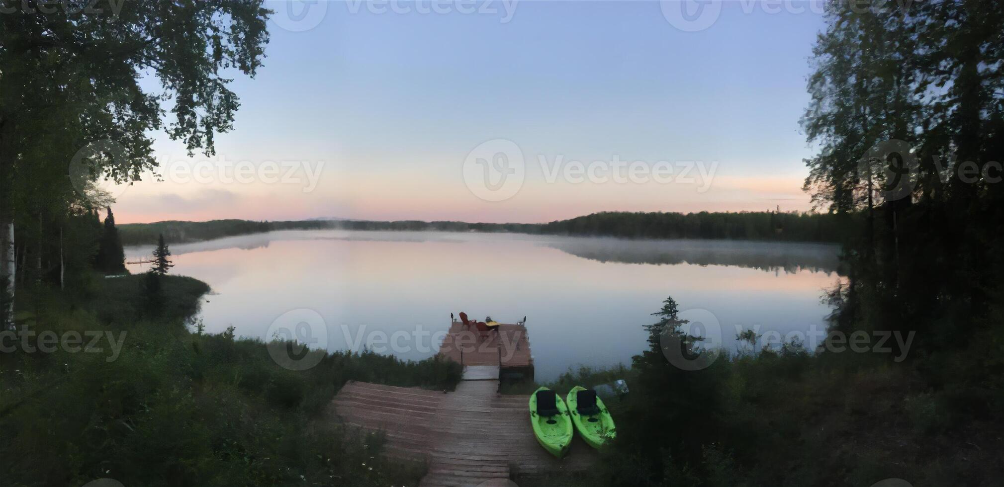 photo, landscape, nature, summer season sun lake photo