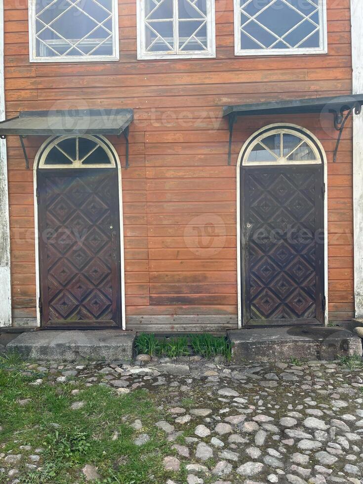 photo, summer, old town, houses, architecture photo