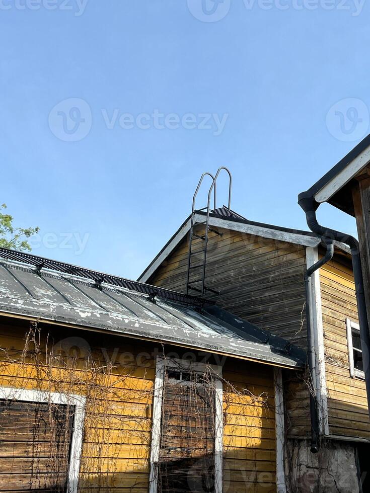 photo, summer, old town, houses architecture photo