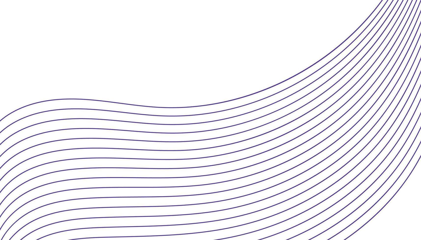 A purple wave pattern on a white background vector