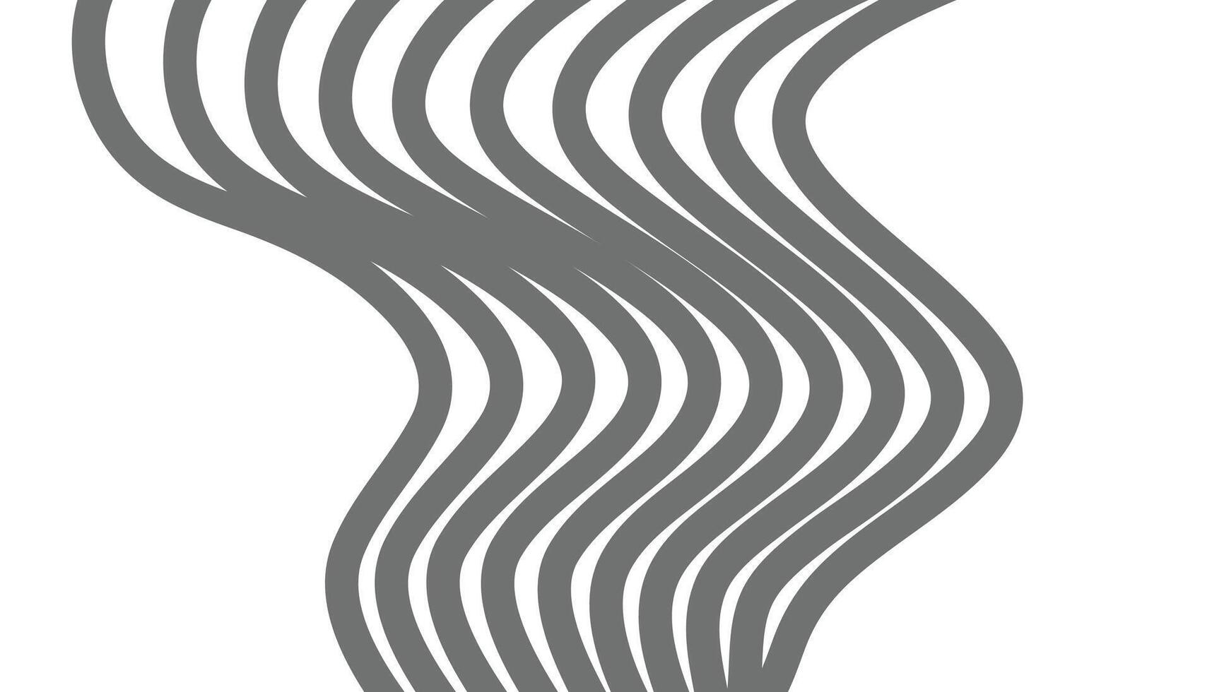A wavy line on a white background vector