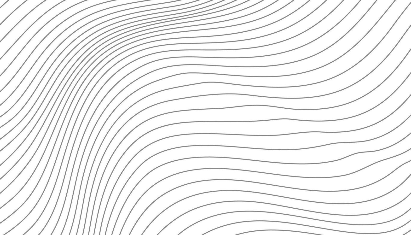 A black and white line drawing of a wavy pattern vector