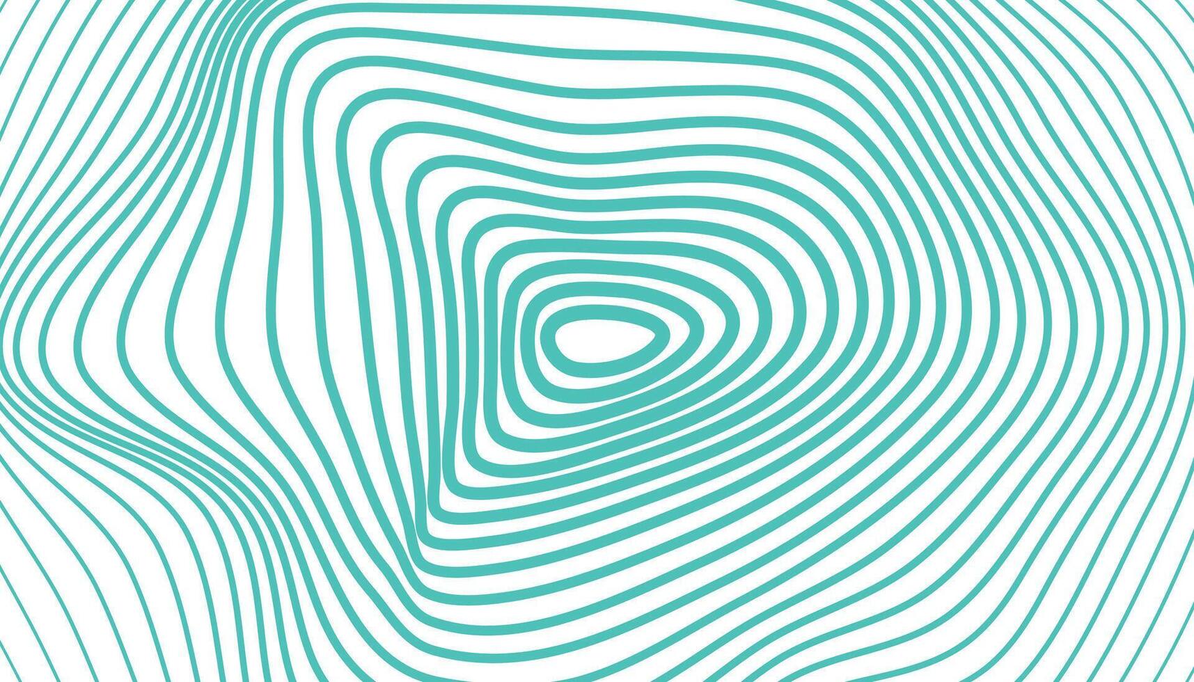A blue and white striped pattern with a circular shape vector