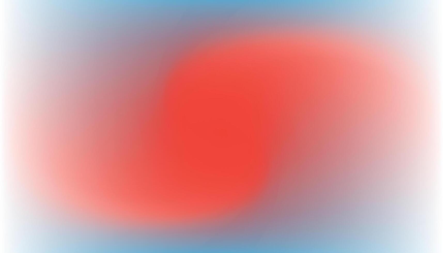 A red and blue blurred image of a person vector