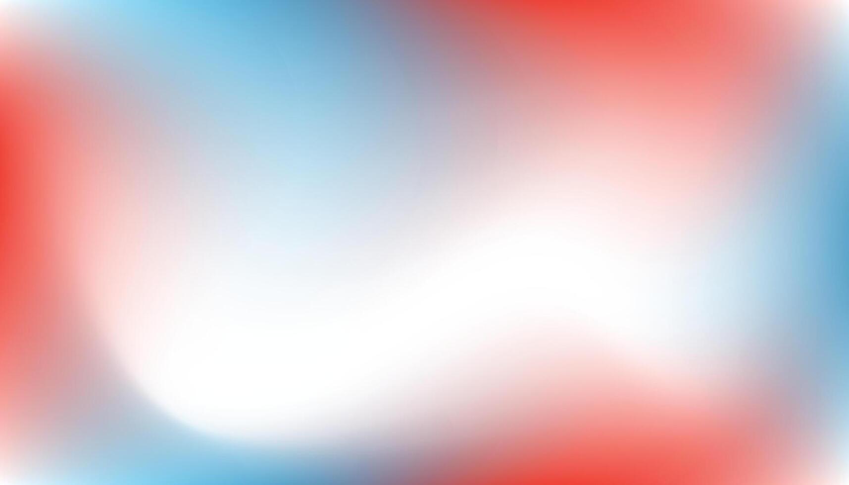A red and blue blurred background with a white background vector