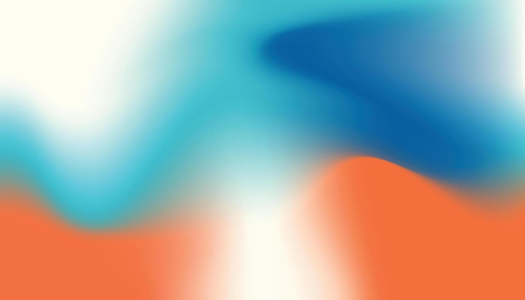 An abstract background with orange, blue and white colors vector