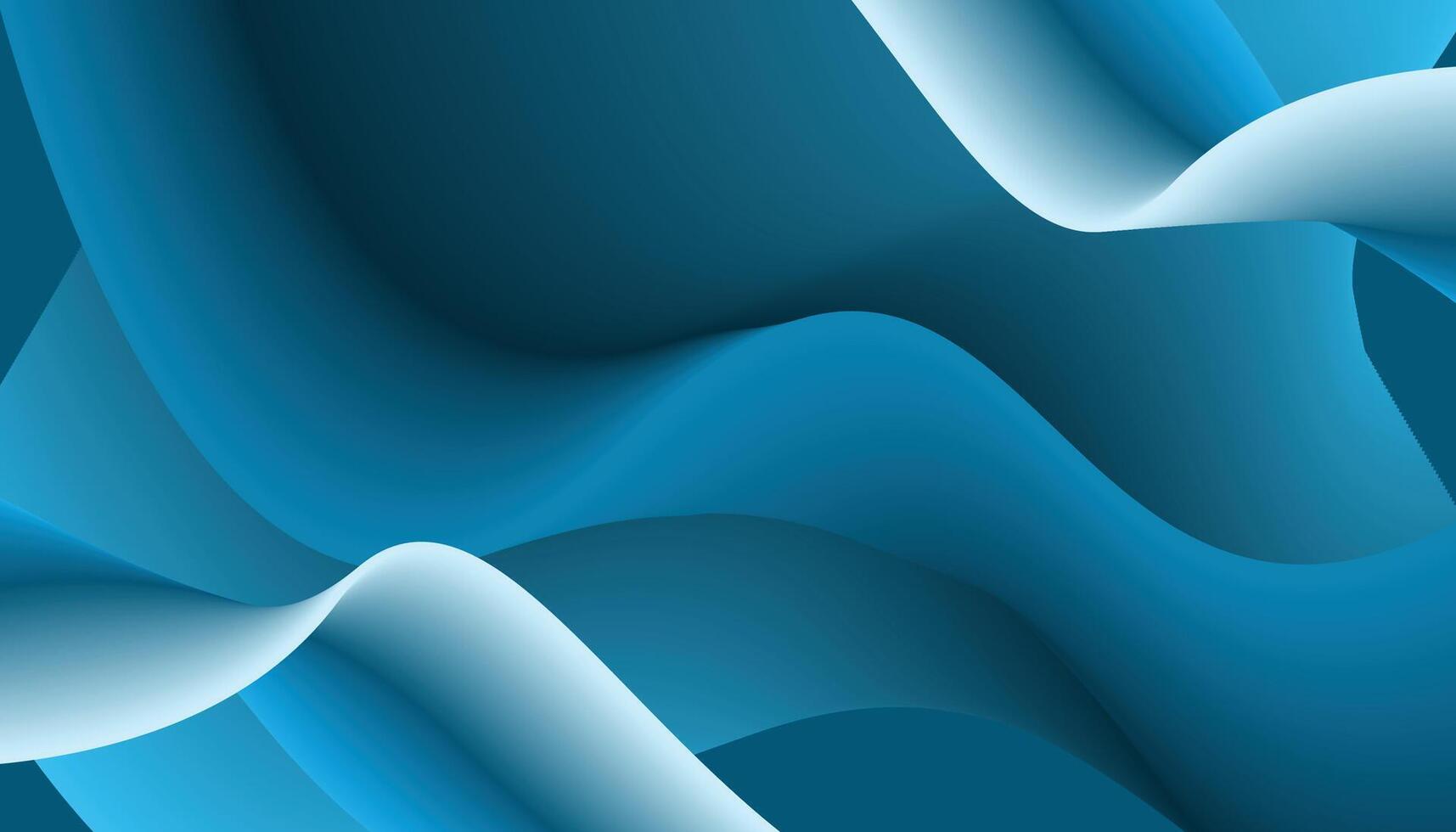 attractive blue gradient abstract background vector