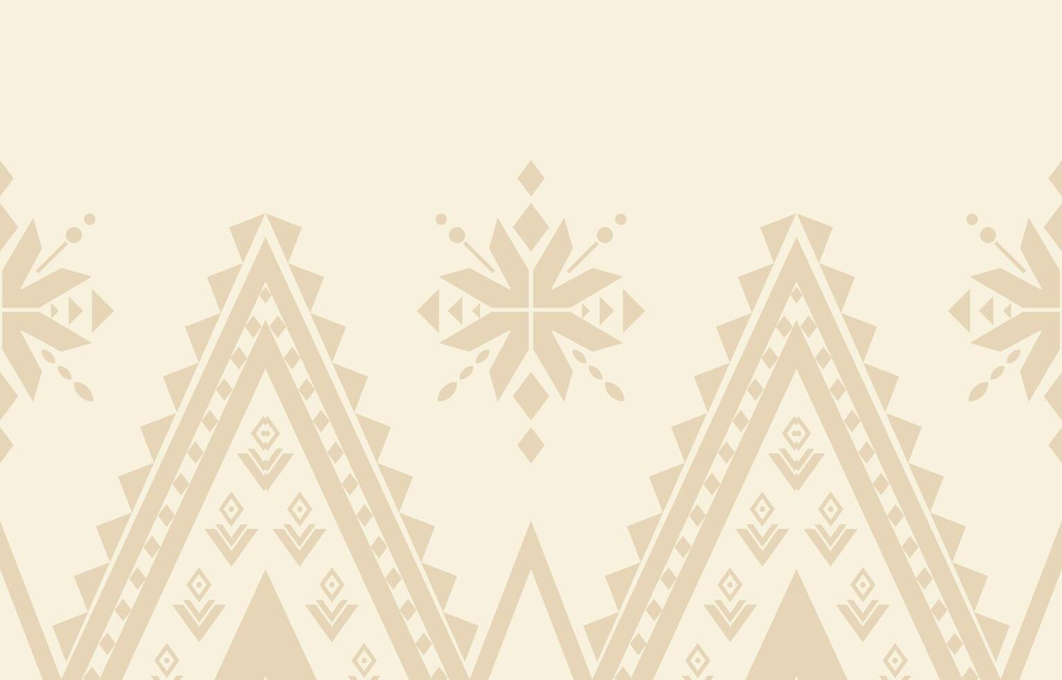 An abstract tribal pattern with a beige background vector