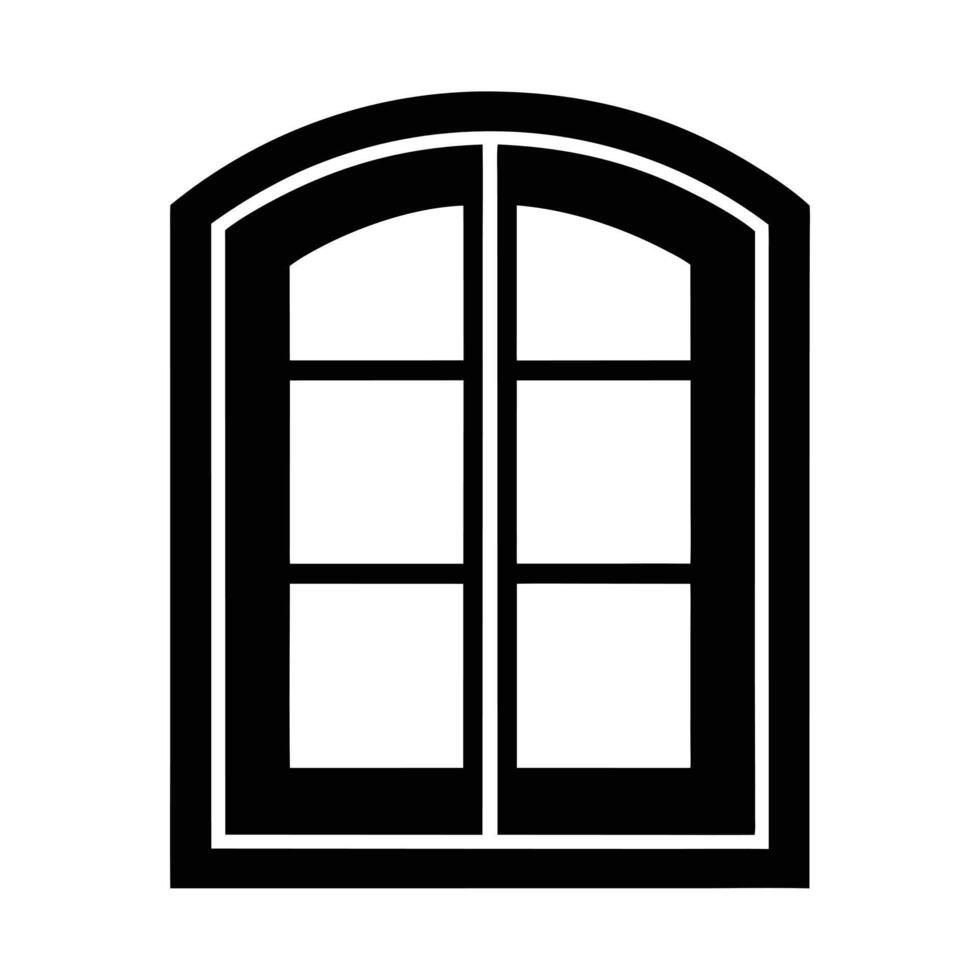 Window Four Panes Icon vector