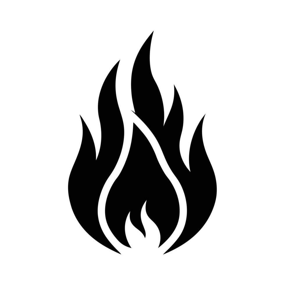 Fire Flame Icon vector