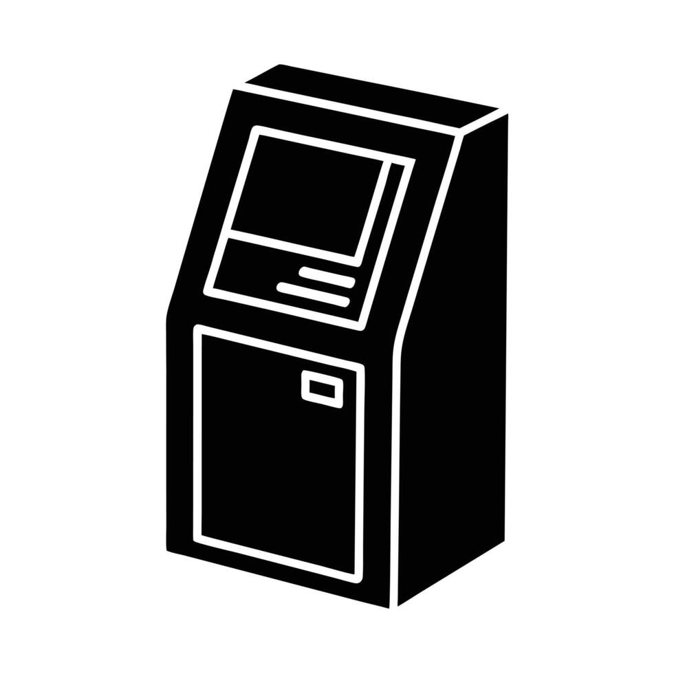 ATM Machine Icon vector