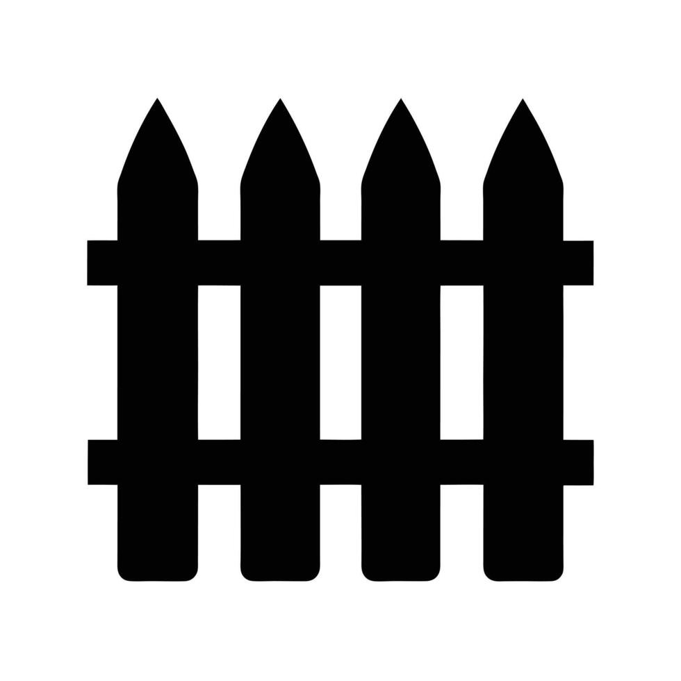 Fence Picket Icon vector