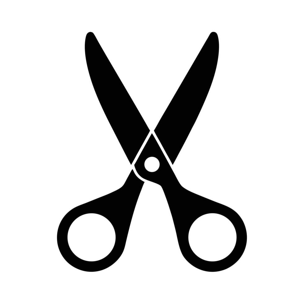 Scissors Open Icon vector