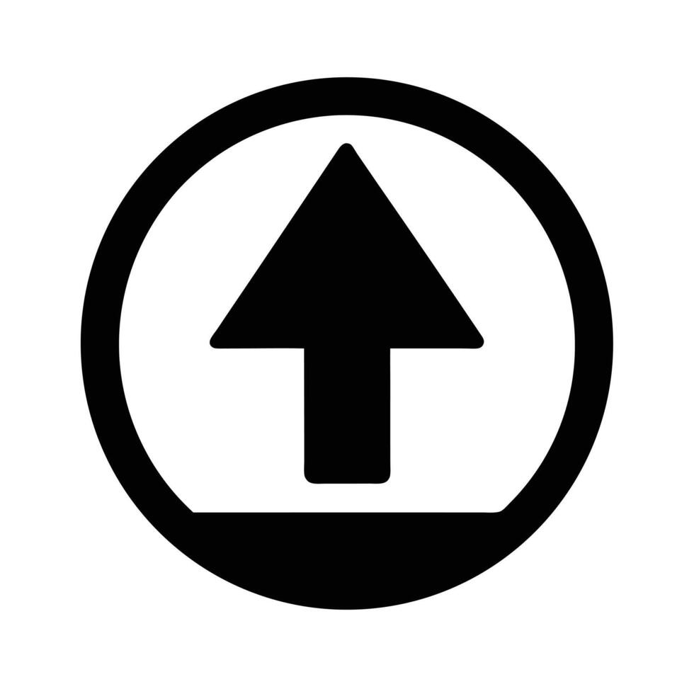 Upload Arrow Icon vector