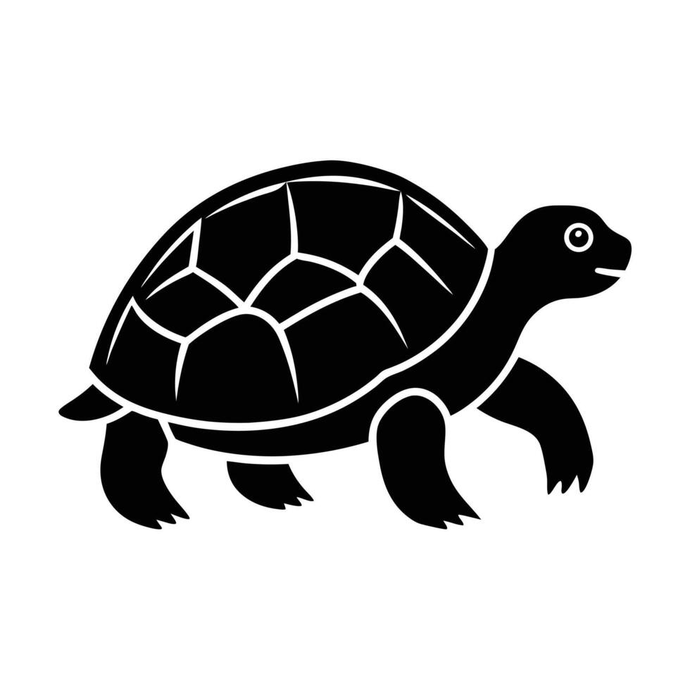 Turtle Walking Icon vector