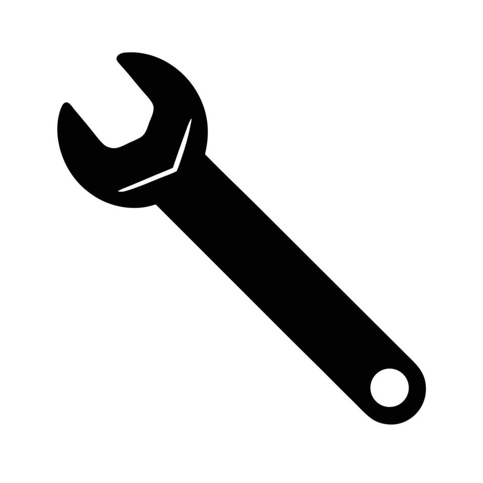 Wrench Tool Icon vector