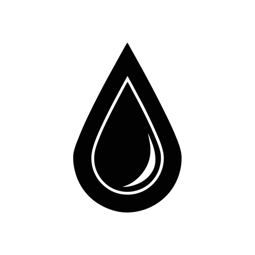 Water Drop Icon vector