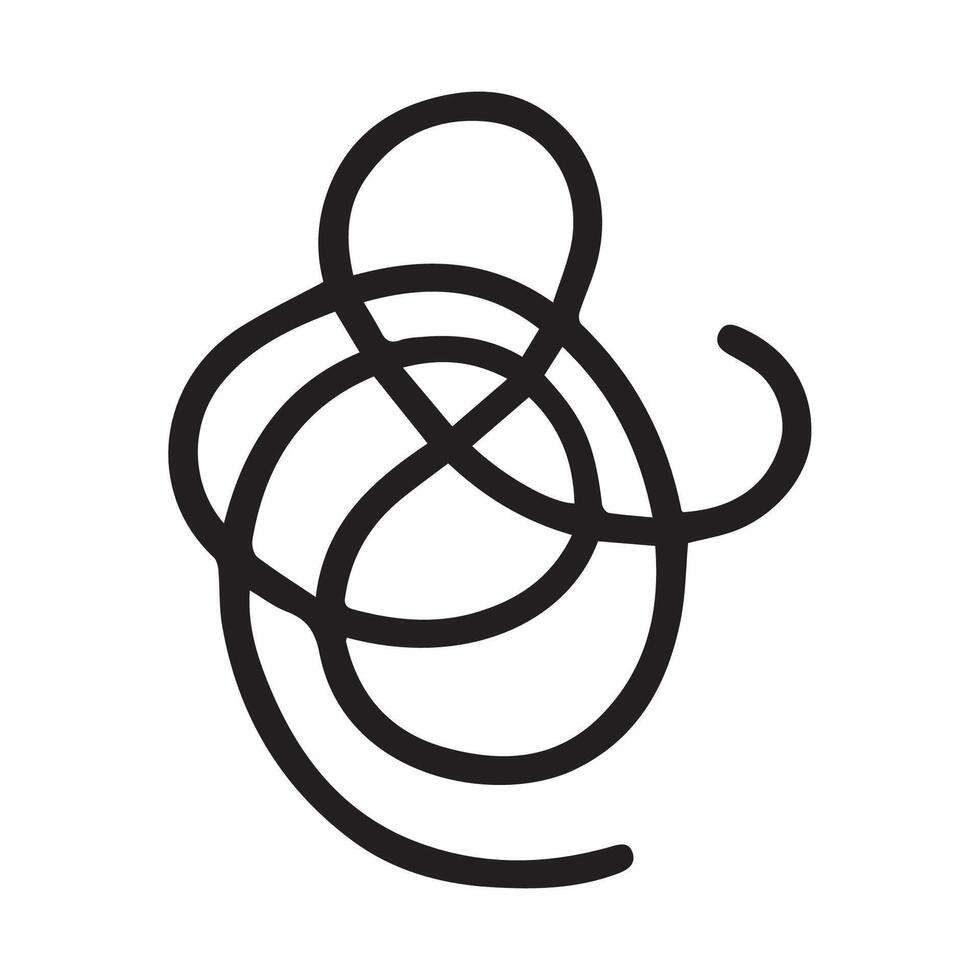 Unveiling the Abstract Dance of Lines A Bold Graphic Composition vector