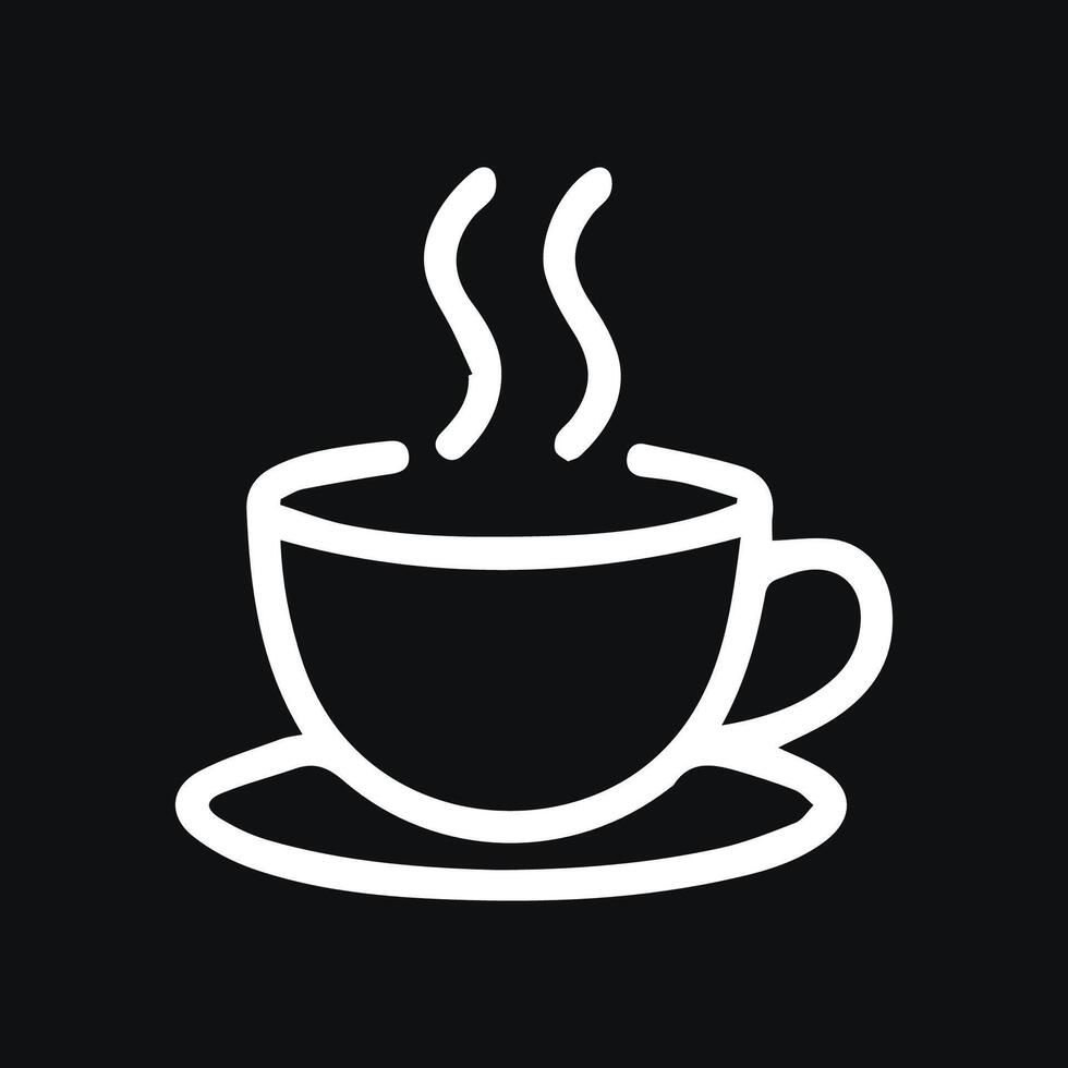 Aromatic Coffee Cup Enjoy a Moment of Warmth and Relaxation Today vector