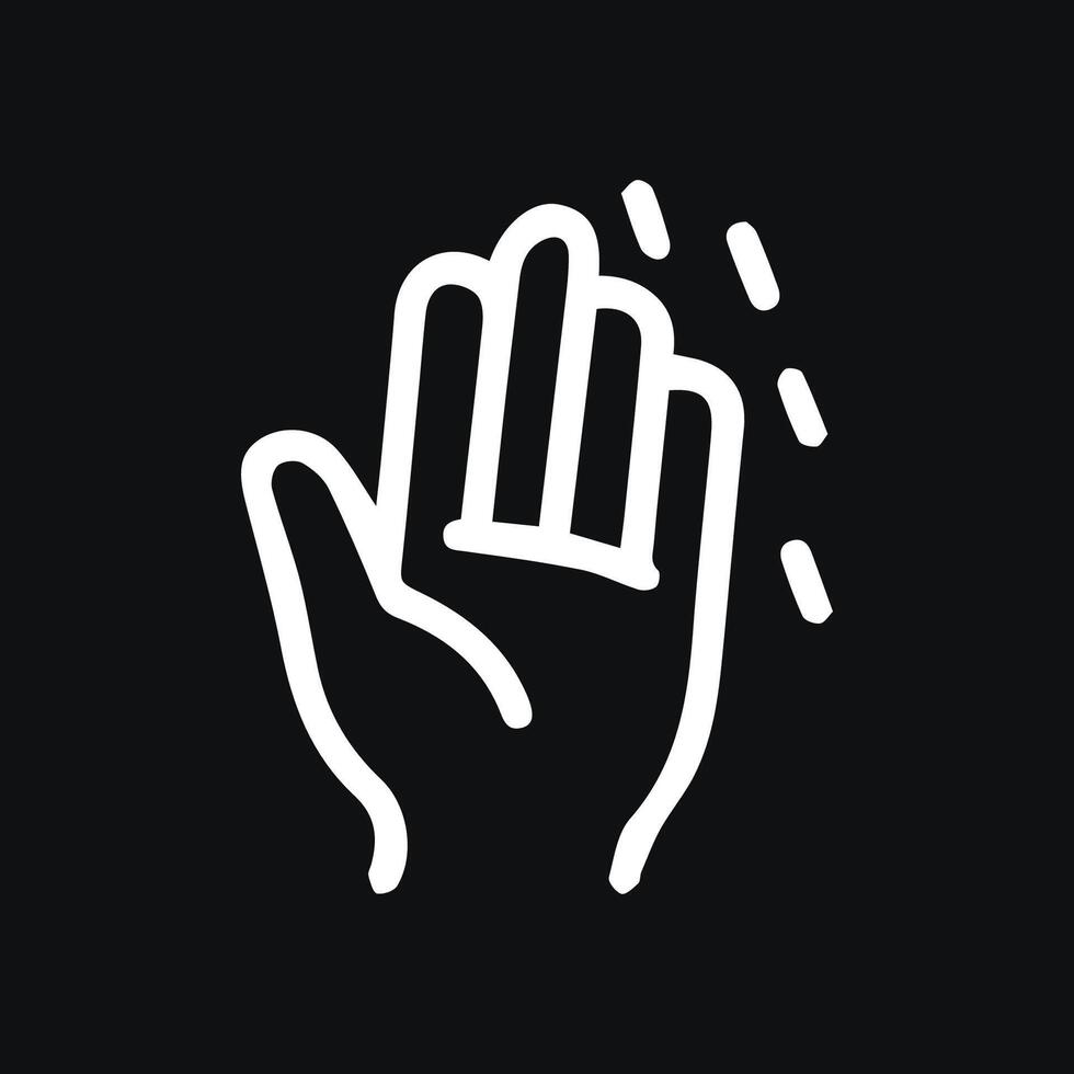 Handwashing Symbol a Clean Routine for Germ Protection and Wellbeing vector
