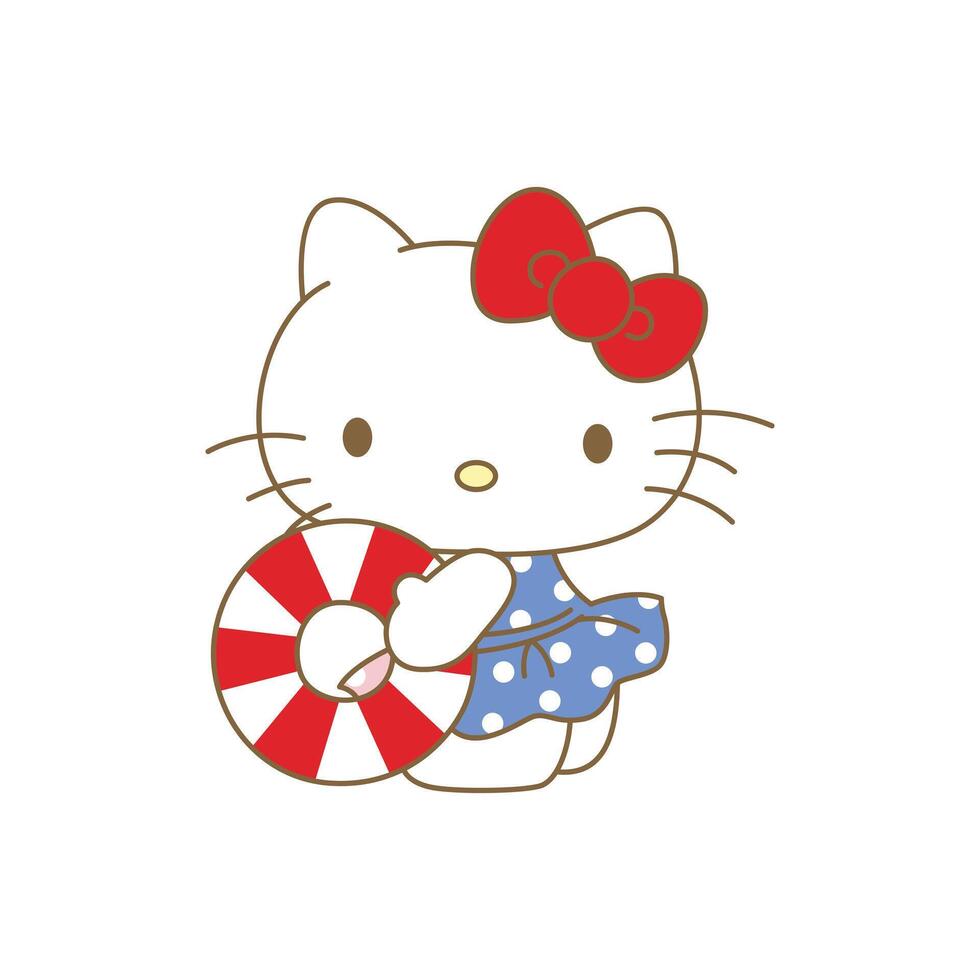 Cute Sanrio Character vector