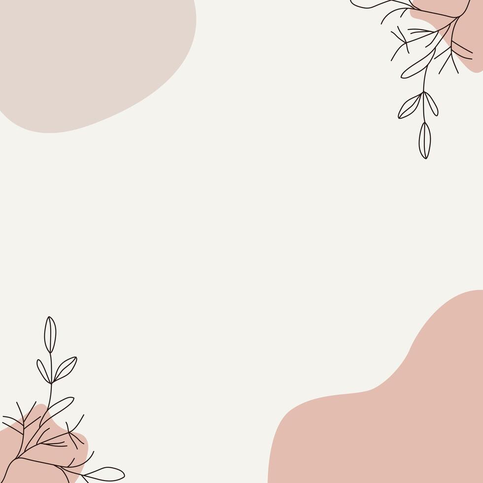 Beautiful abstract background with autumn leaves vector