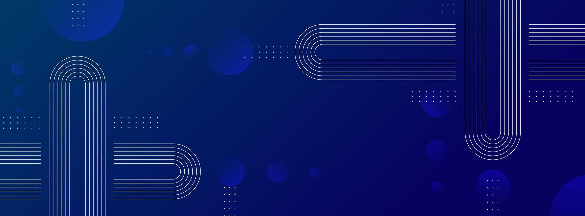Blue abstract background. Memphis. Shape. Modern background vector