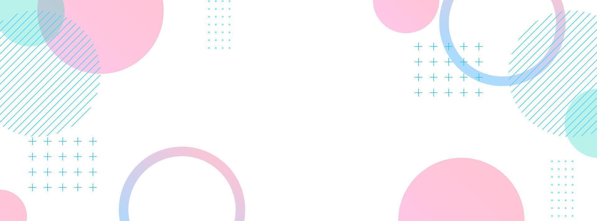 Geometric banner background. shape line. Abstract vector