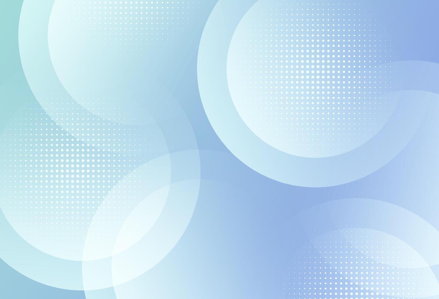 minimalist abstract background. Blu gradations. Circle shape. Colorful. Memphis vector
