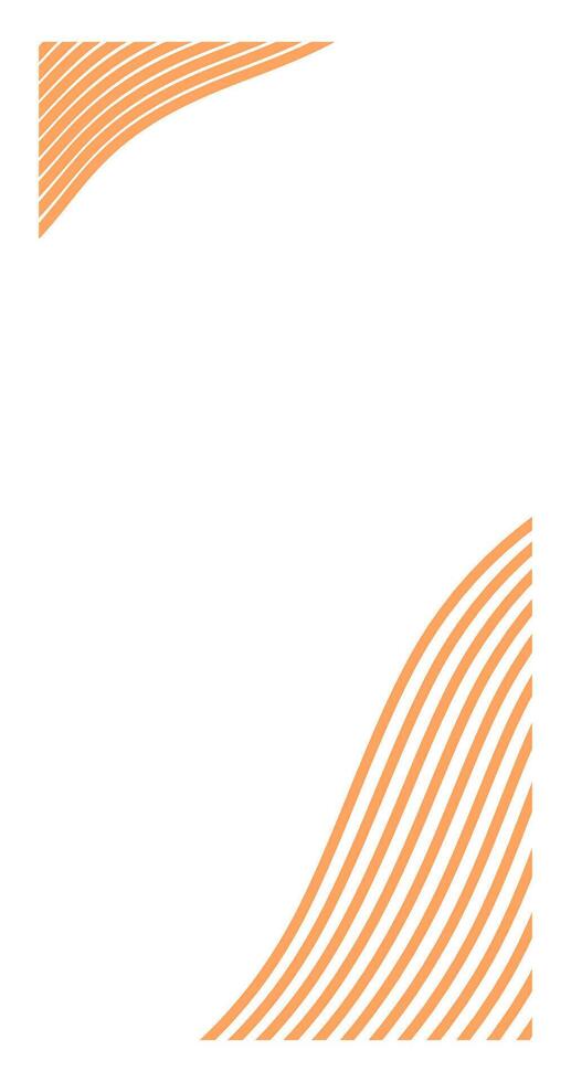 Abstract background with wavy lines at the border of flame illustration vertical cover design. vector