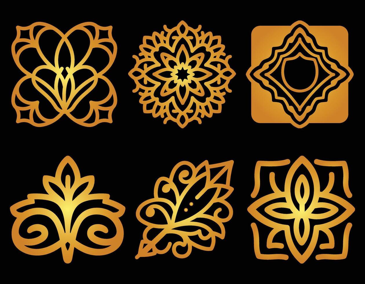 abstract background Luxury ornamental Patterns Design vector