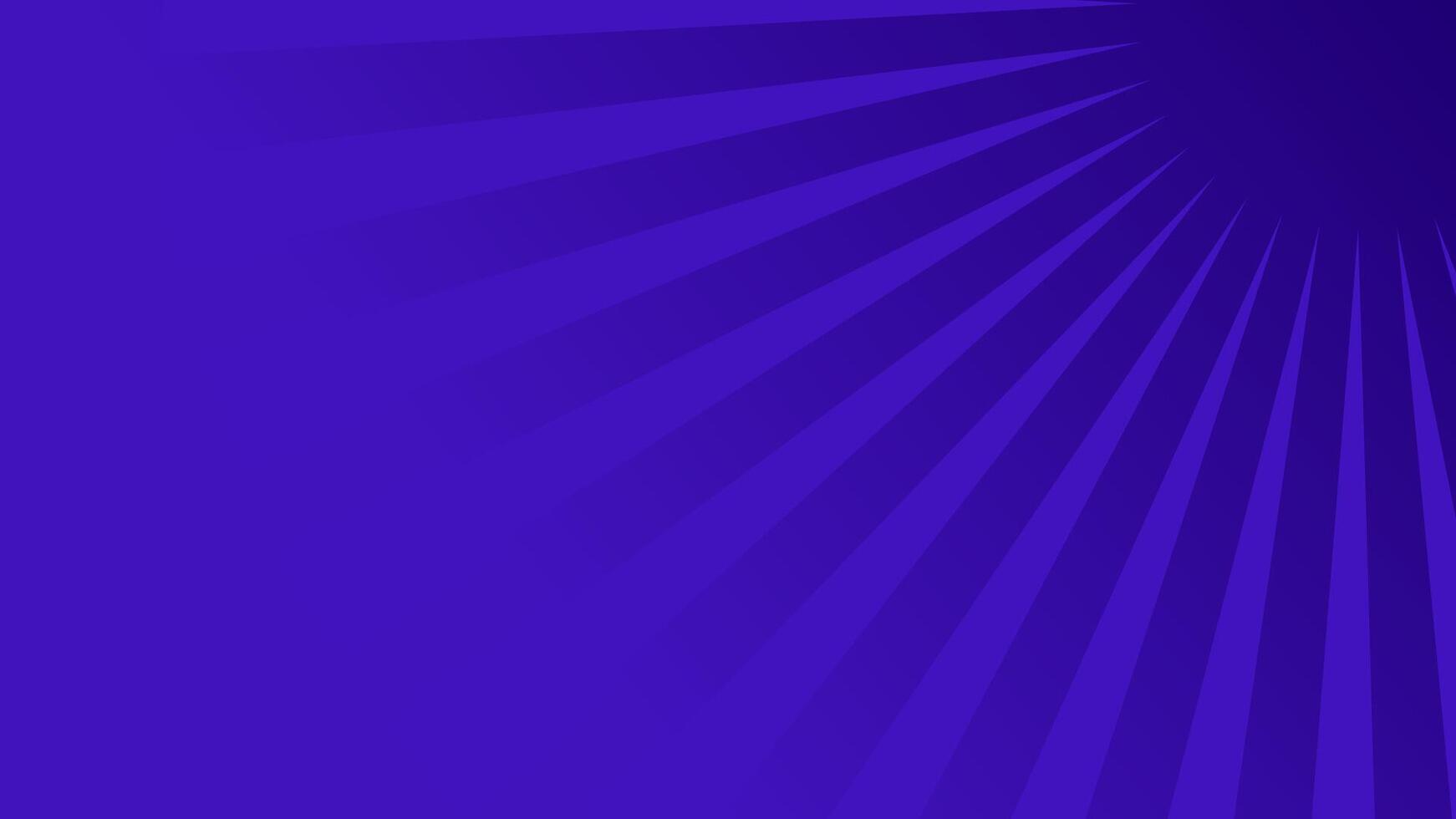 Abstract sunburst with radiant blue rays, minimal dark background, symbolizing focus and spotlight, ideal for event backdrop or digital banner. vector