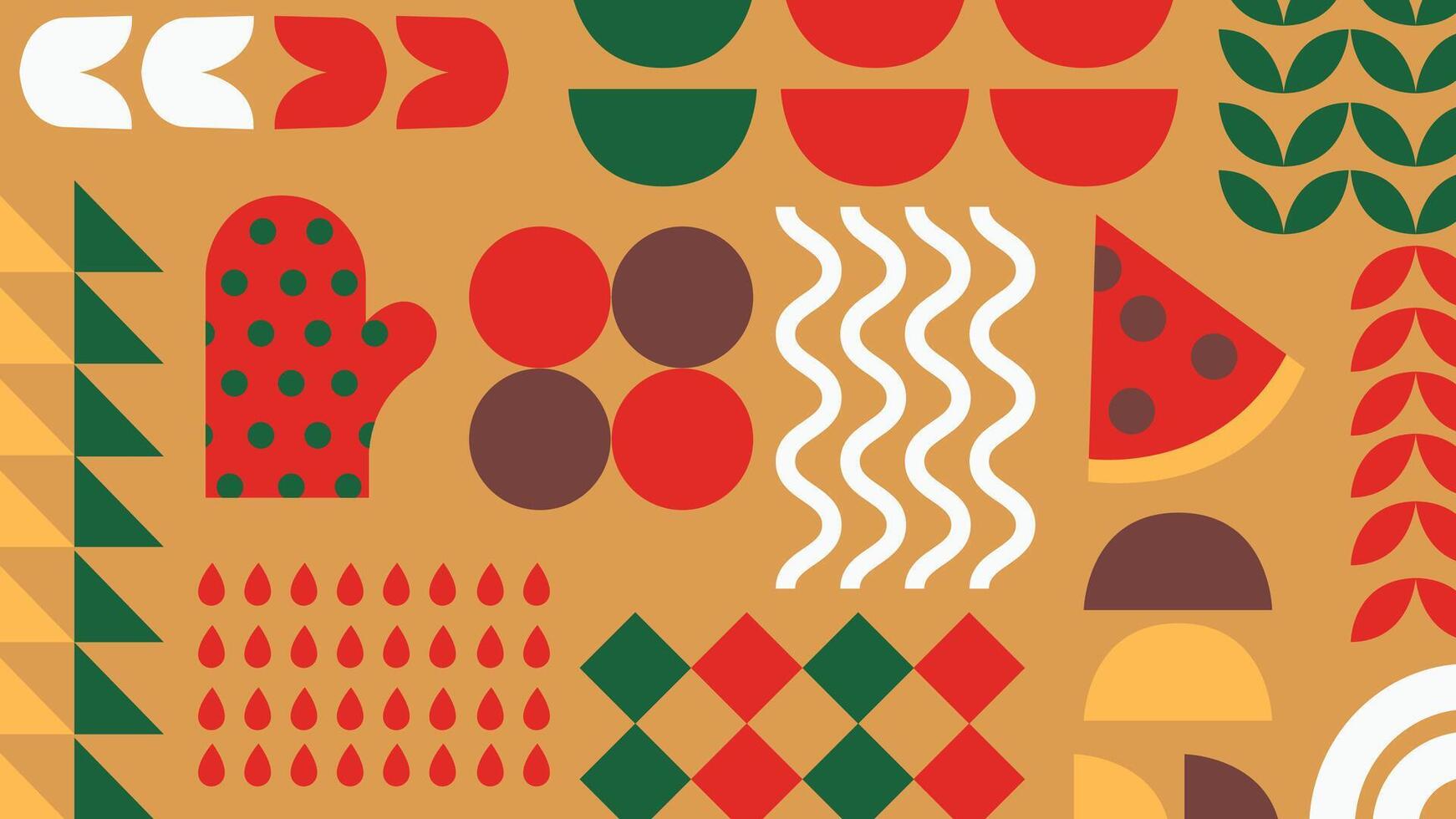 Pizza delivery icons background-0168 vector